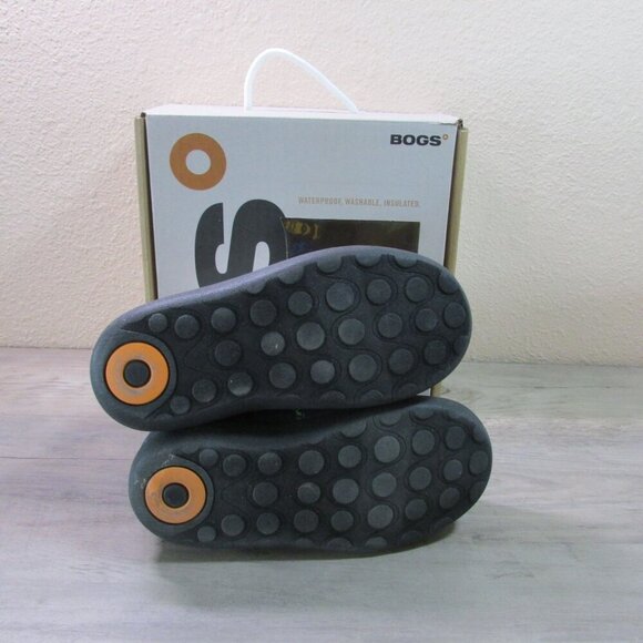 Bogs 10 Baby II Super Dino Waterproof Mud Garden Boots Navy - Picture 5 of 6